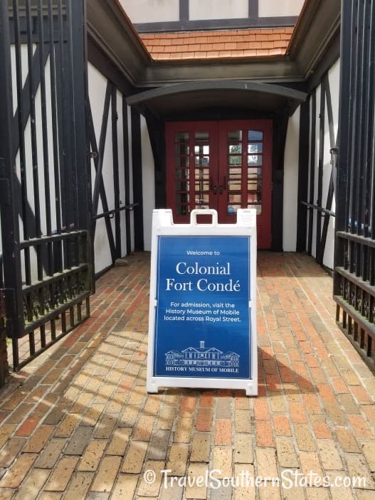 Colonial Fort Conde Entrance