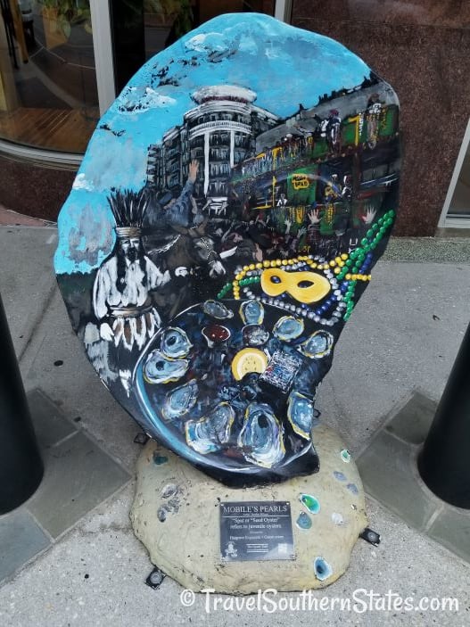 Oyster Art Trail Downtown Mobile Alabama