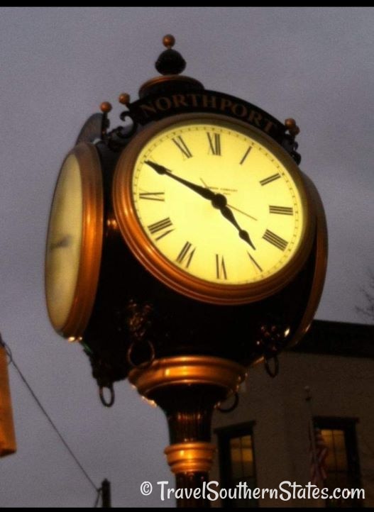 downtown Northport Street Clock